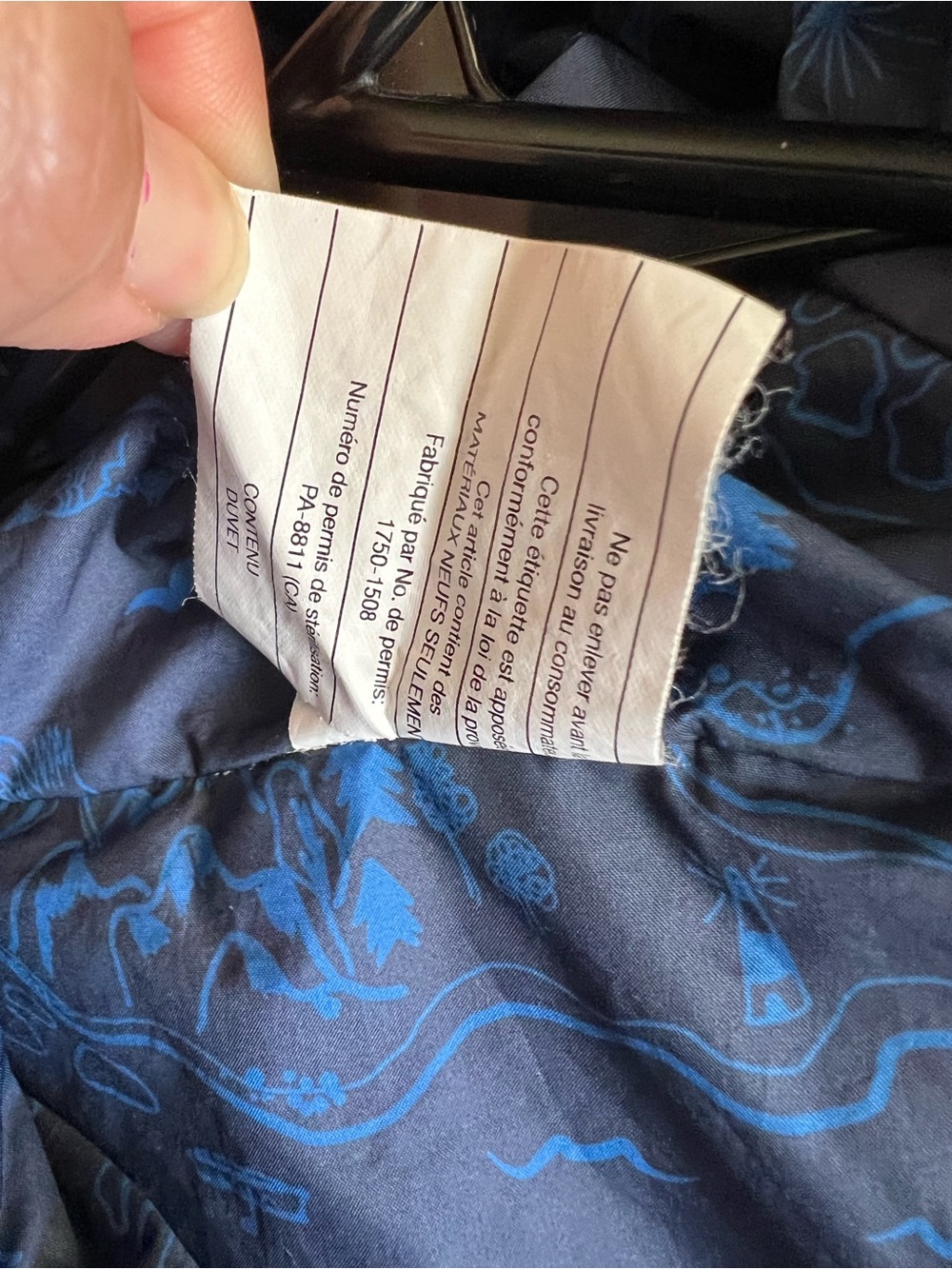 Patagonia Jacket Boys Blue Reversible Down Sweater Hoody Puffer Size M10 - Picture 11 of 11